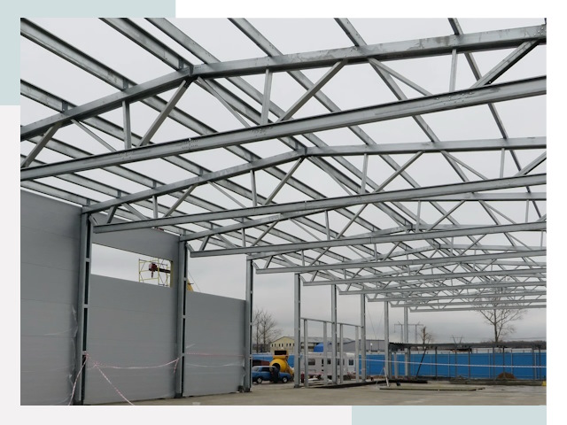 Строительство складов в Березники от 618 руб. за м²