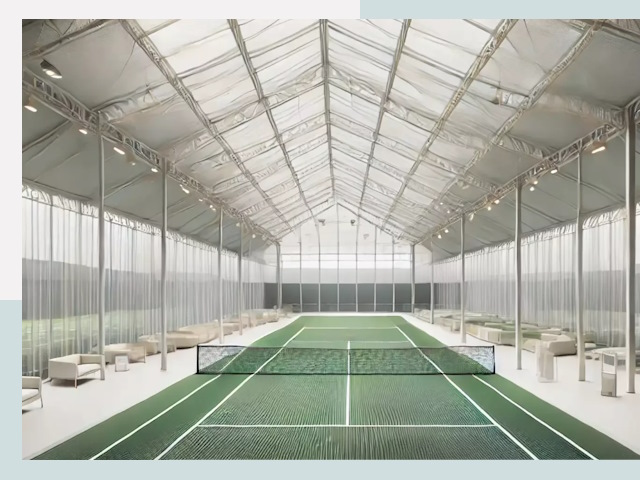 Строительство теннисных кортов в Березниках