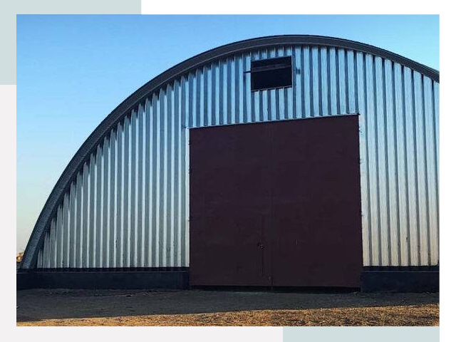 Бескаркасные ангары в Березниках