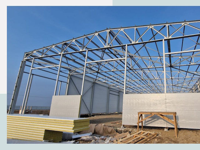 Утепленные ангары в Березники от 618 руб. за м²