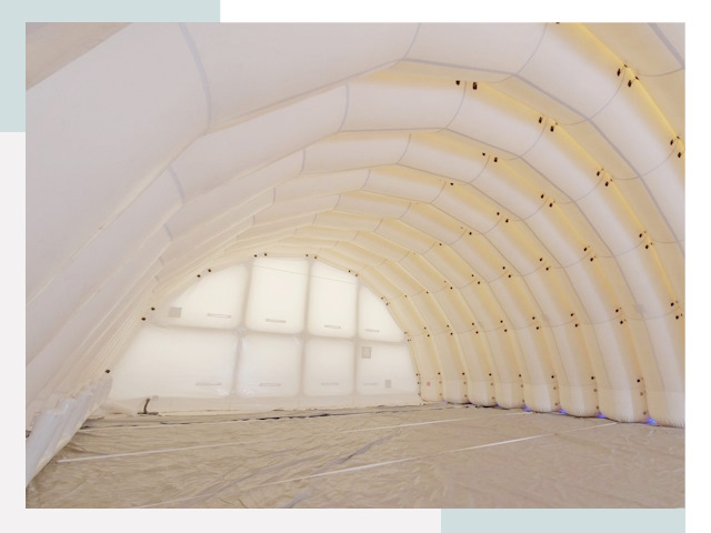 Пневмокаркасные ангары в Березниках