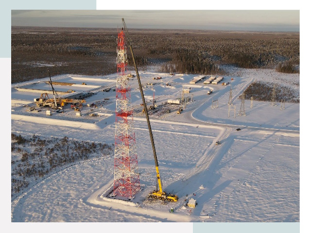 Мачты связи в Березниках