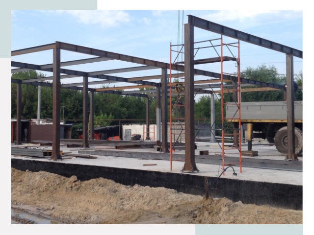 Фундамент для ангаров в Березниках