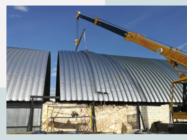 Реконструкция ангаров в Березниках от 618 руб.