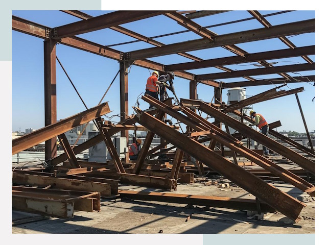 Демонтаж металлоконструкций в Березниках от 618 руб.